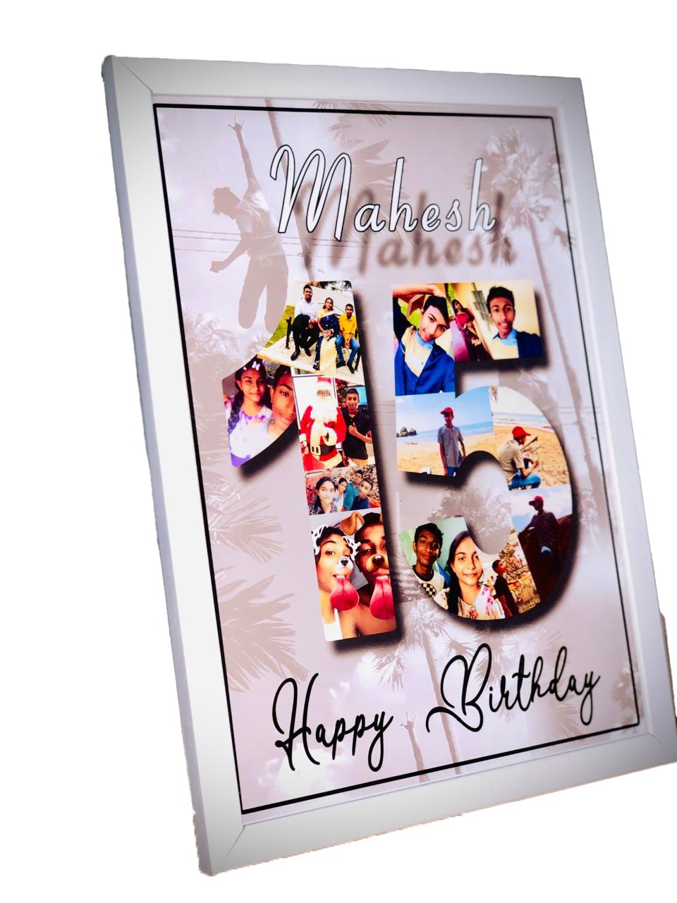 A4 Photo Frame with Print